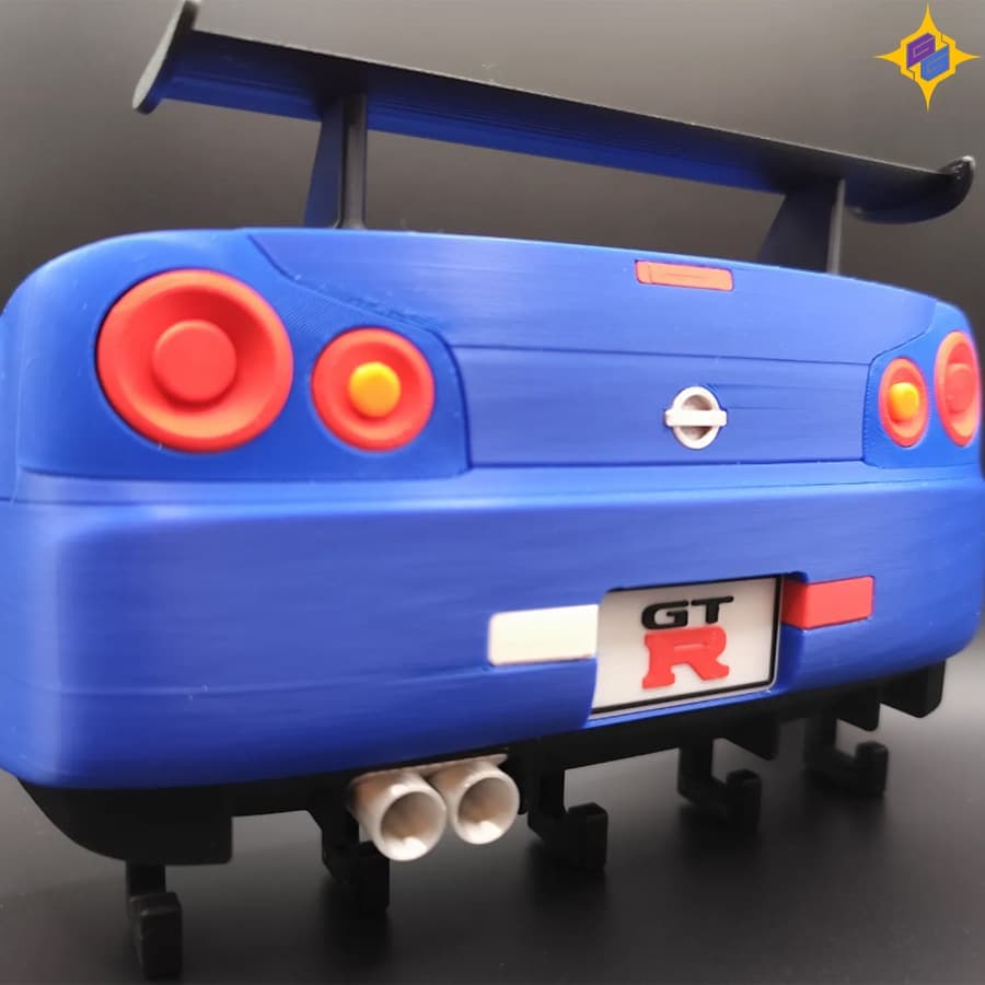 جاکلیدی نیسان اسکای‌لاین R34 GT-R اختصاصی | Nissan Skyline R34 GT-R Key Hanger