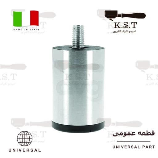 پایه دستگاه اسپرسو ثابت استیل 304 قطر 40 | پیچ M10 ارتفاع 58mm (ضد لغزش) — تصویر ۲