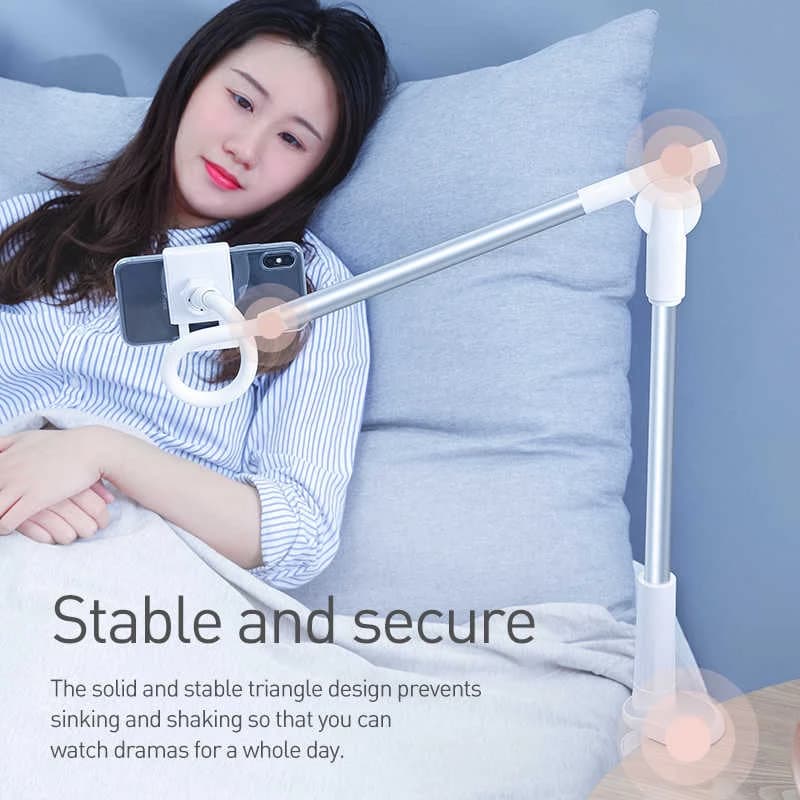 پایه نگهدارنده بیسوس Baseus Unlimited adjustment lazy Holder SULR-0G رومیزی — تصویر ۸