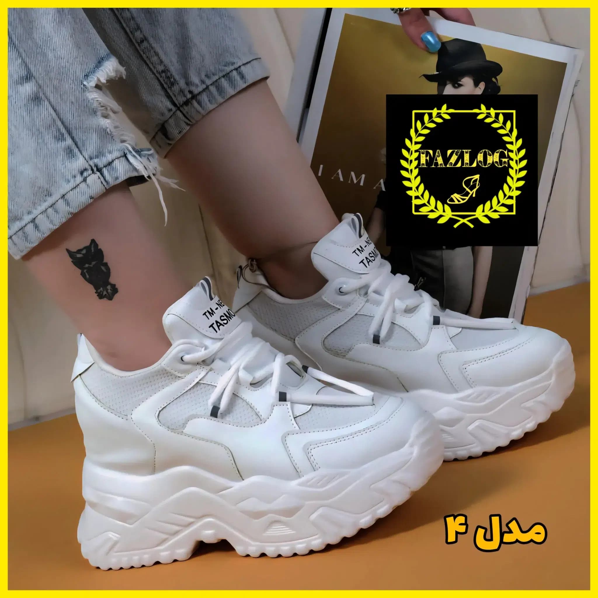 کفش کتونی جدید لژ مخفی با لژ 7 سانت — تصویر ۱۰