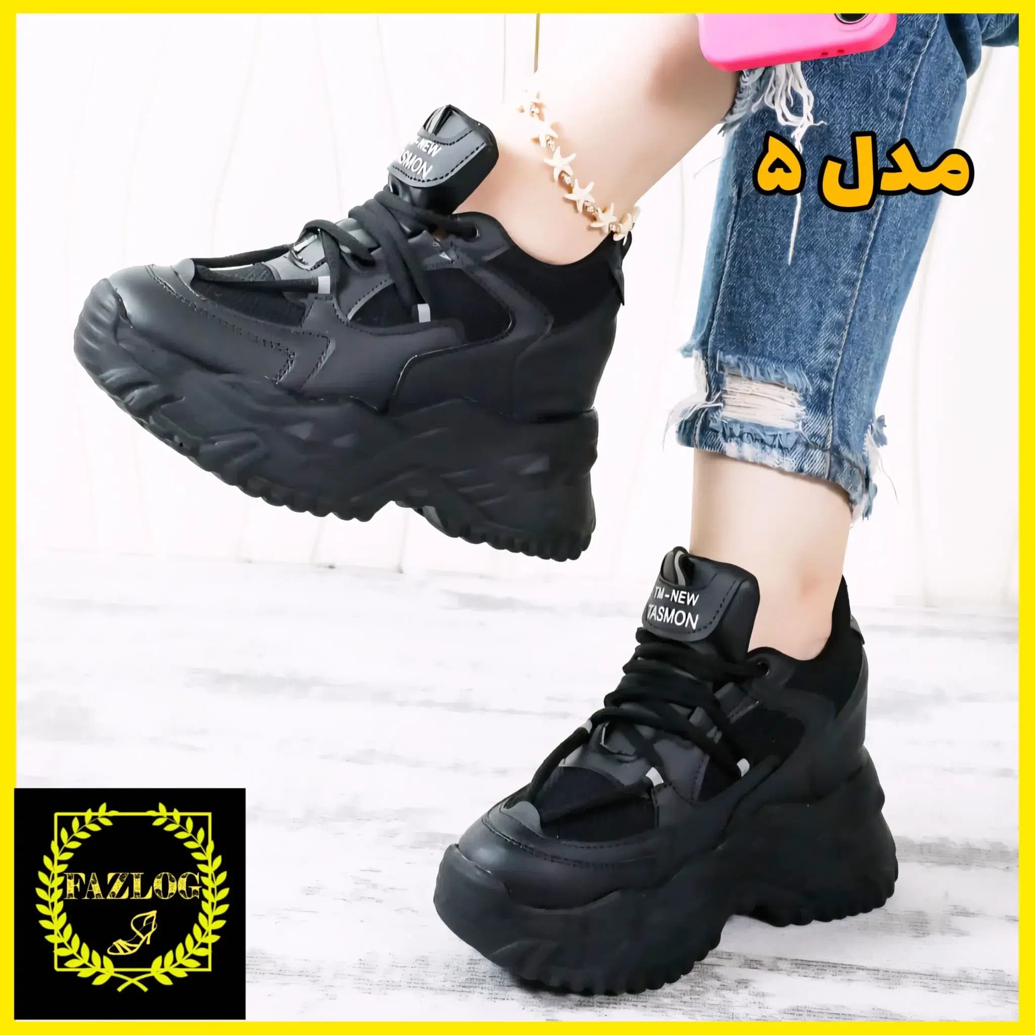 کفش کتونی جدید لژ مخفی با لژ 7 سانت — تصویر ۵