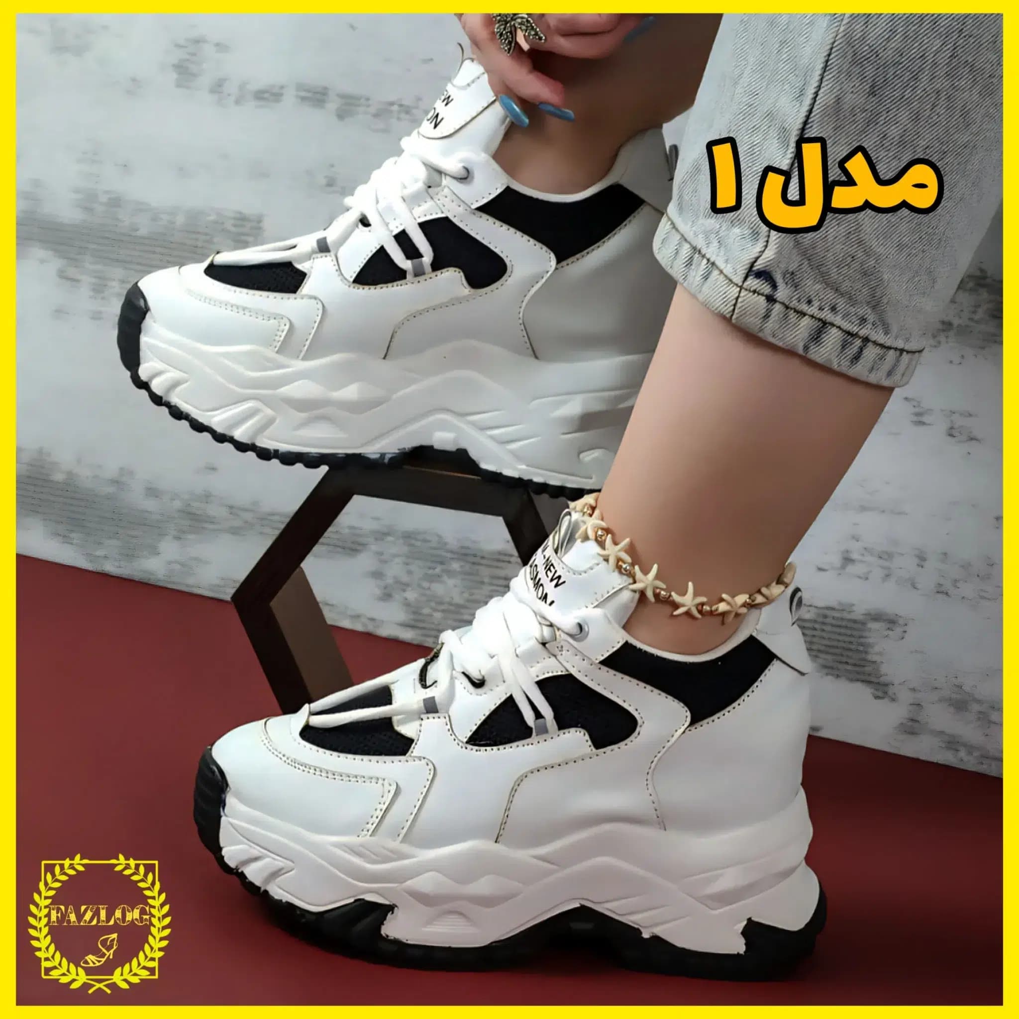 کفش کتونی جدید لژ مخفی با لژ 7 سانت — تصویر ۶