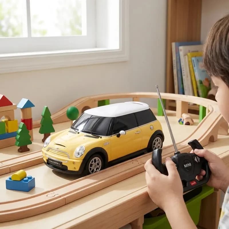 ماشین کنترلی راستار مدل Mini Cooper S کد 21800 با مقیاس 1:14 — تصویر ۱۲