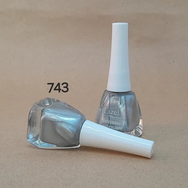 لاک شاین طوسی 13ml لیزل 743 — تصویر ۲