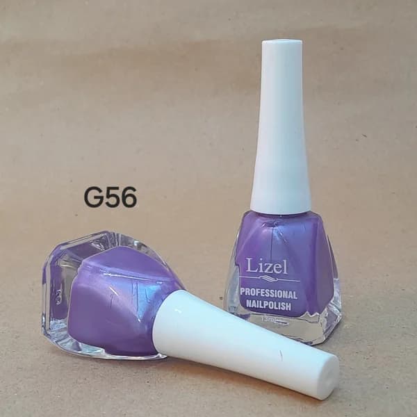 لاک شاین بنفش 13ml لیزل G56 — تصویر ۲