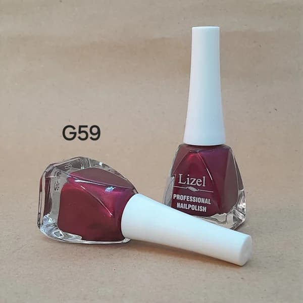 لاک شاین زرشکی 13ml لیزل G59 — تصویر ۲