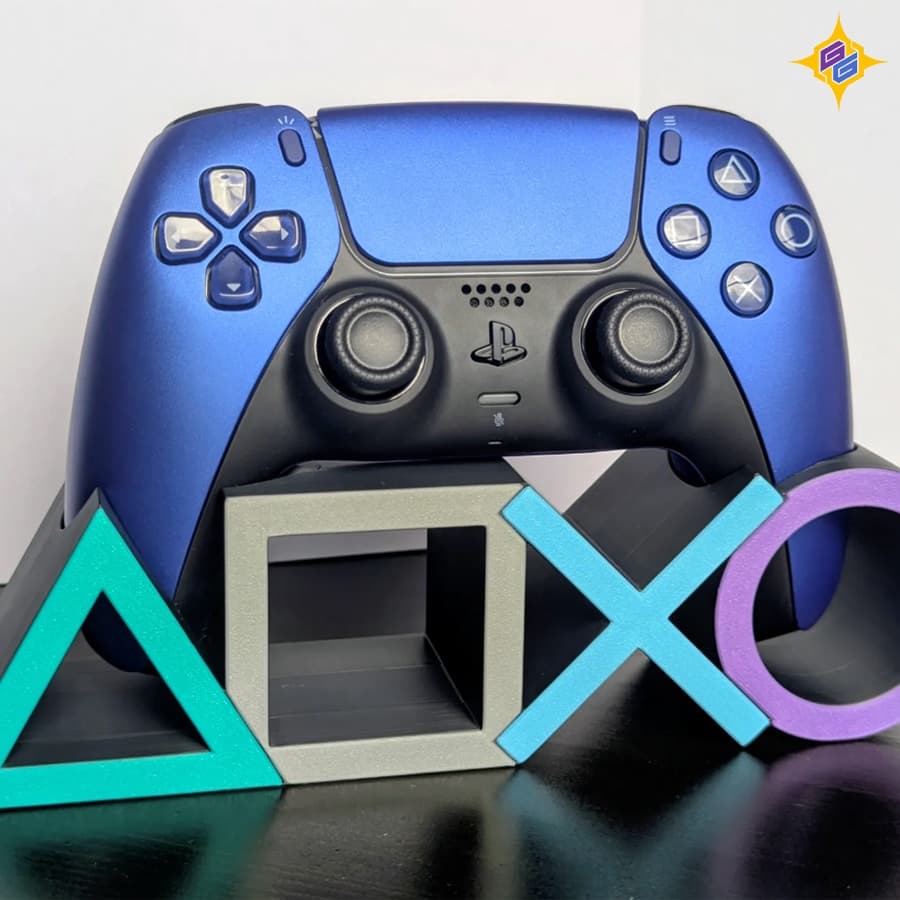 استند دسته PS5 طرح آیکون خطی پلی استیشن | PS5 Controller Stand Linear Icon Edition