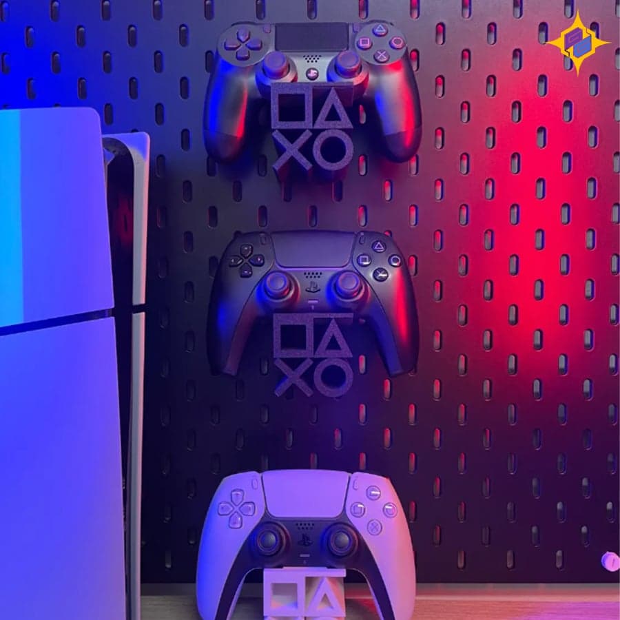 استند دسته PS5 طرح آیکون پلی استیشن | PS5 Controller Stand Icon Edition — تصویر ۶
