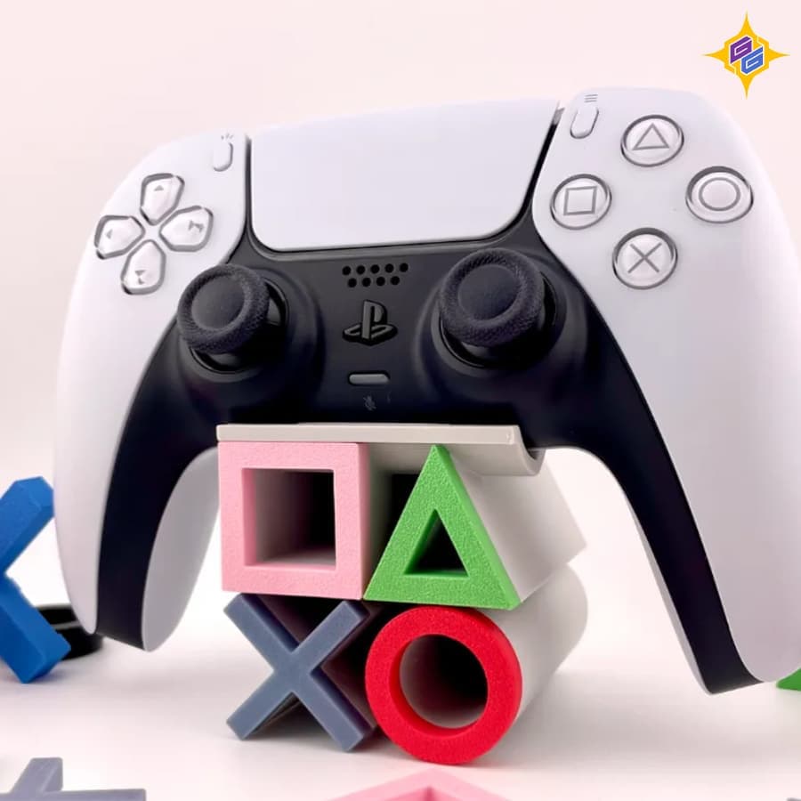 استند دسته PS5 طرح آیکون پلی استیشن | PS5 Controller Stand Icon Edition