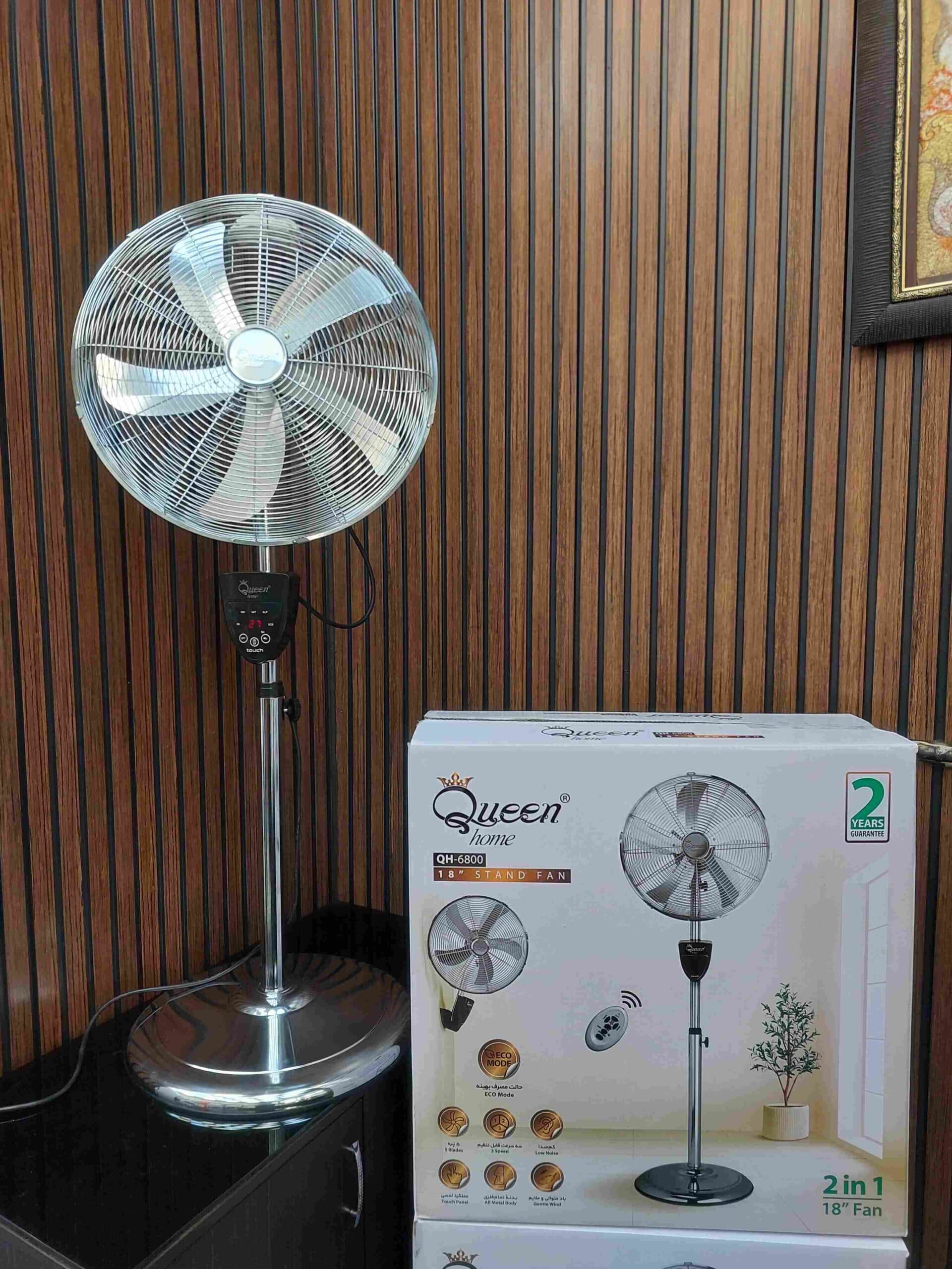 پنکه دو منظوره کویین هوم مدل QH-6800 — تصویر ۳