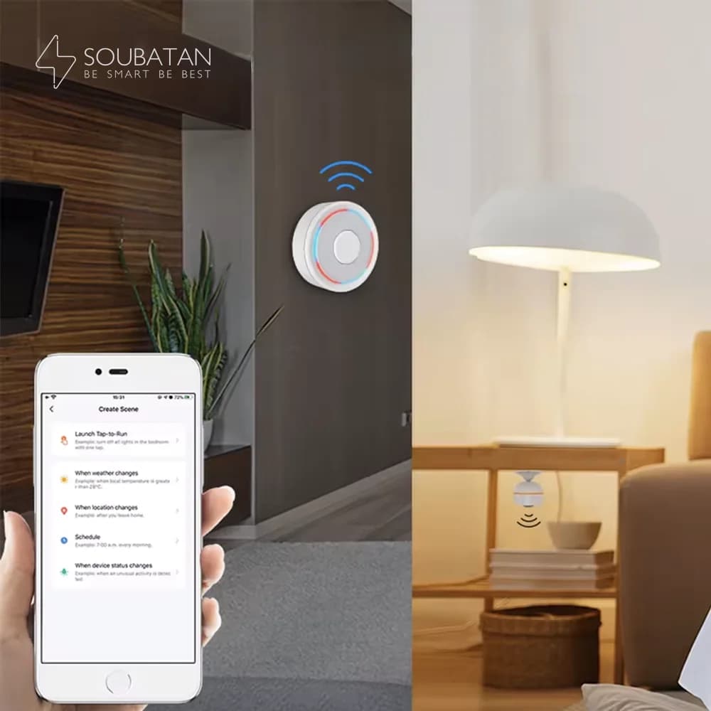 هاب زیگبی با اتصال كابل شبكه مدل ZHUB تویا — تصویر ۸
