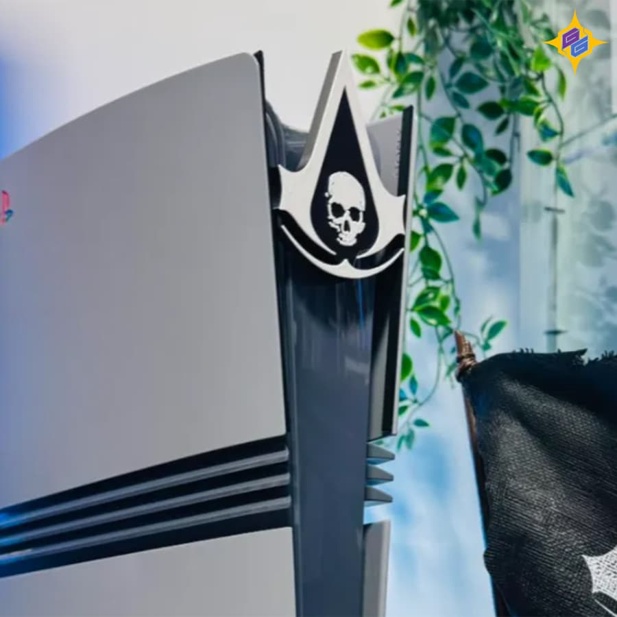 کاور کنسول PS5 طرح اساسینز کرید بلک فلگ | Assassin’s Creed Black Flag PS5 Console faceplate
