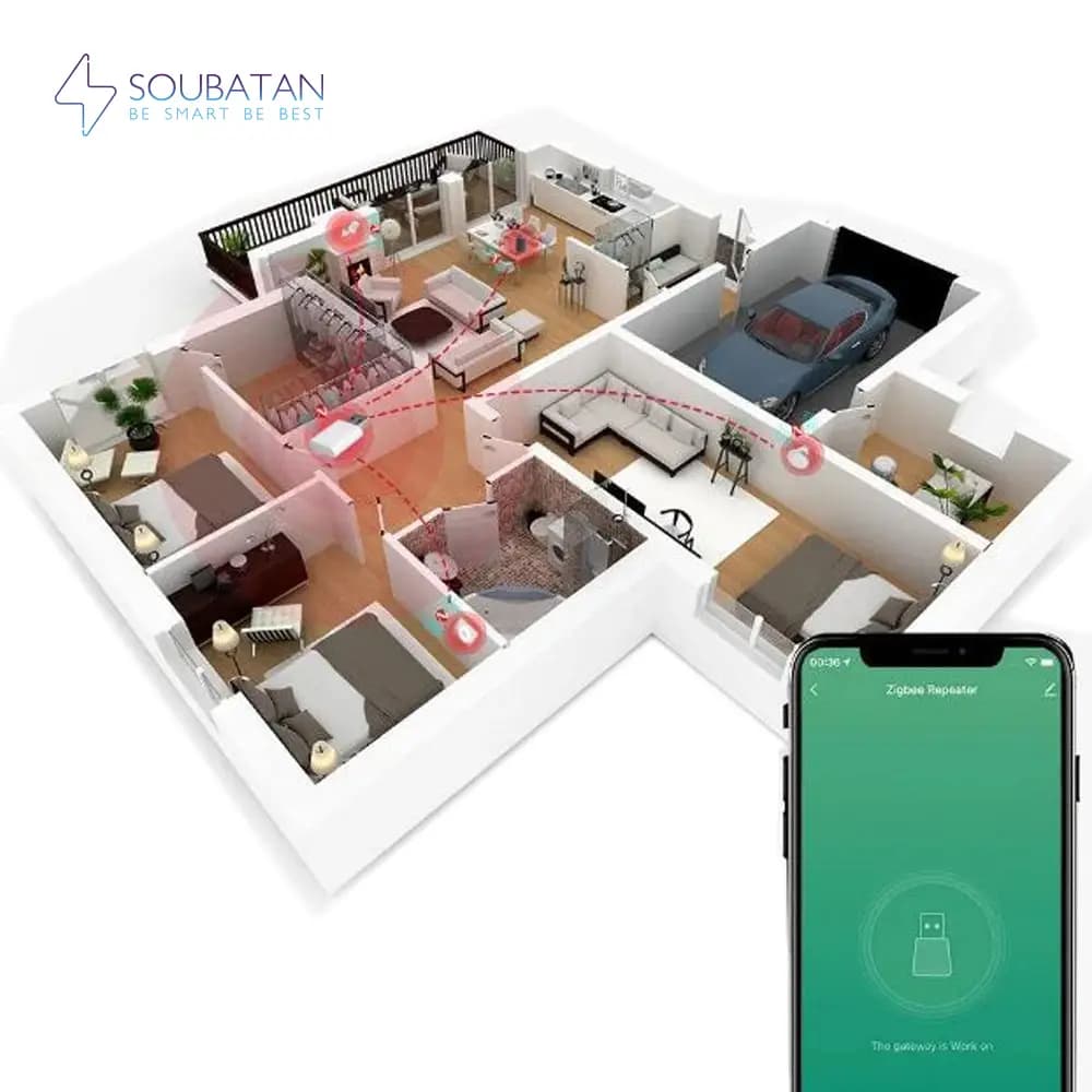 تقویت کننده سیگنال زیگبی مدل RZ تویا — تصویر ۲