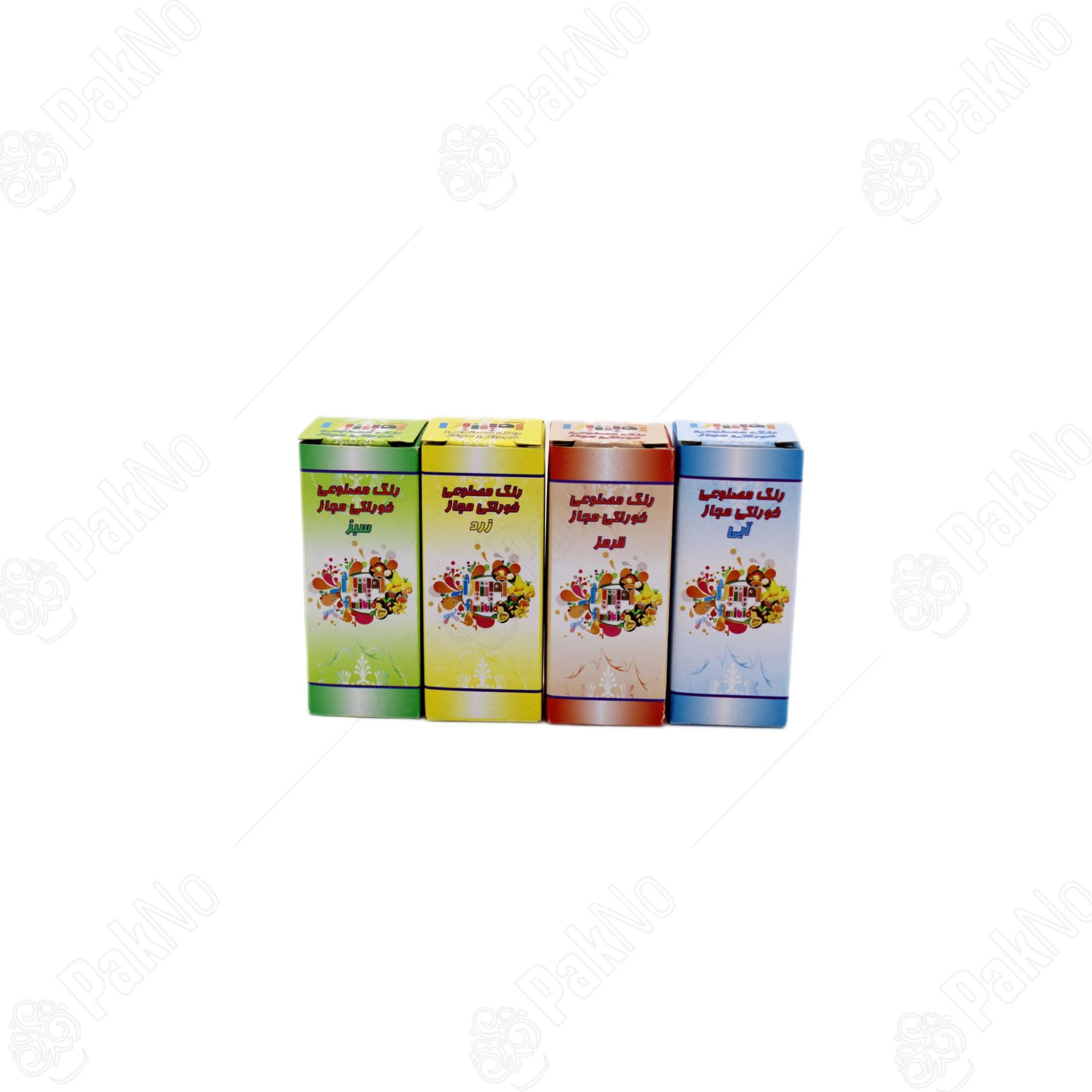 رنگ خوراکی مایع مجاز آمیتیدا 4 عددی (28گرمی) — تصویر ۲