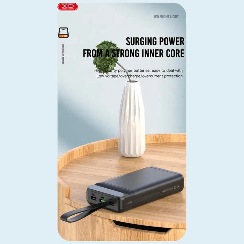 پاوربانک ایکس او مدل XO PR-160 با ظرفیت ۸۰۰۰۰ میلی آمپر ساعت — تصویر ۱۰