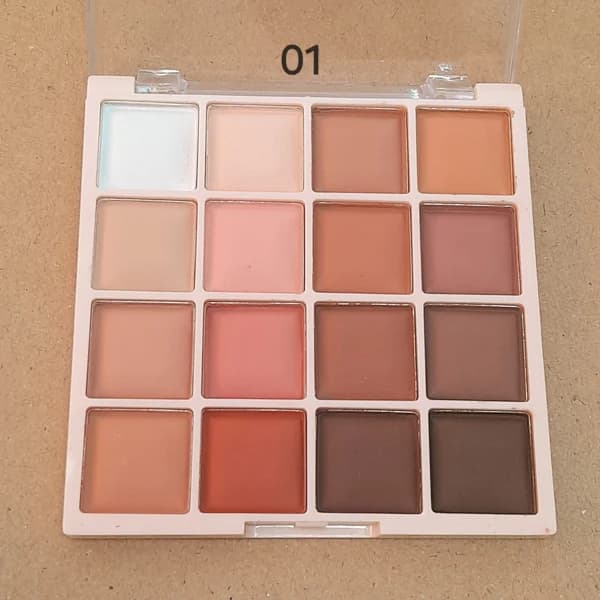 سایه چشم 16 رنگ feraas در سه طیف مختلف — تصویر ۴