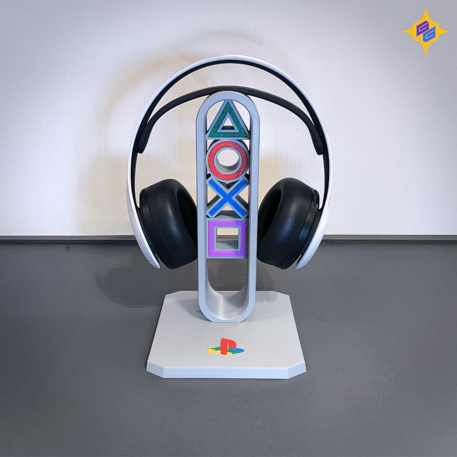 استند هدست طرح پلی‌استیشن نسخه ۳۰ سالگی | PS5 Headphone Stand – 30th Anniversary Edition — تصویر ۴