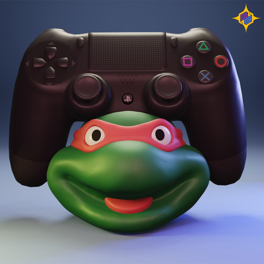 استند دسته طرح لاک‌پشت نینجا | Teenage Mutant Ninja Turtles Controller Stands — تصویر ۲