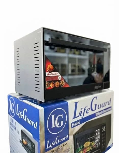 توستر 60لیتری فن دار لایف گارد