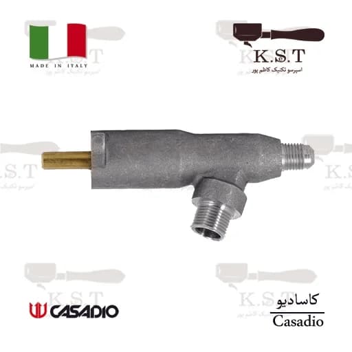 شیر بخار جیمبالی و کاسادیو مدل M32 | زاویه 120 درجه (نشیمن استیل)