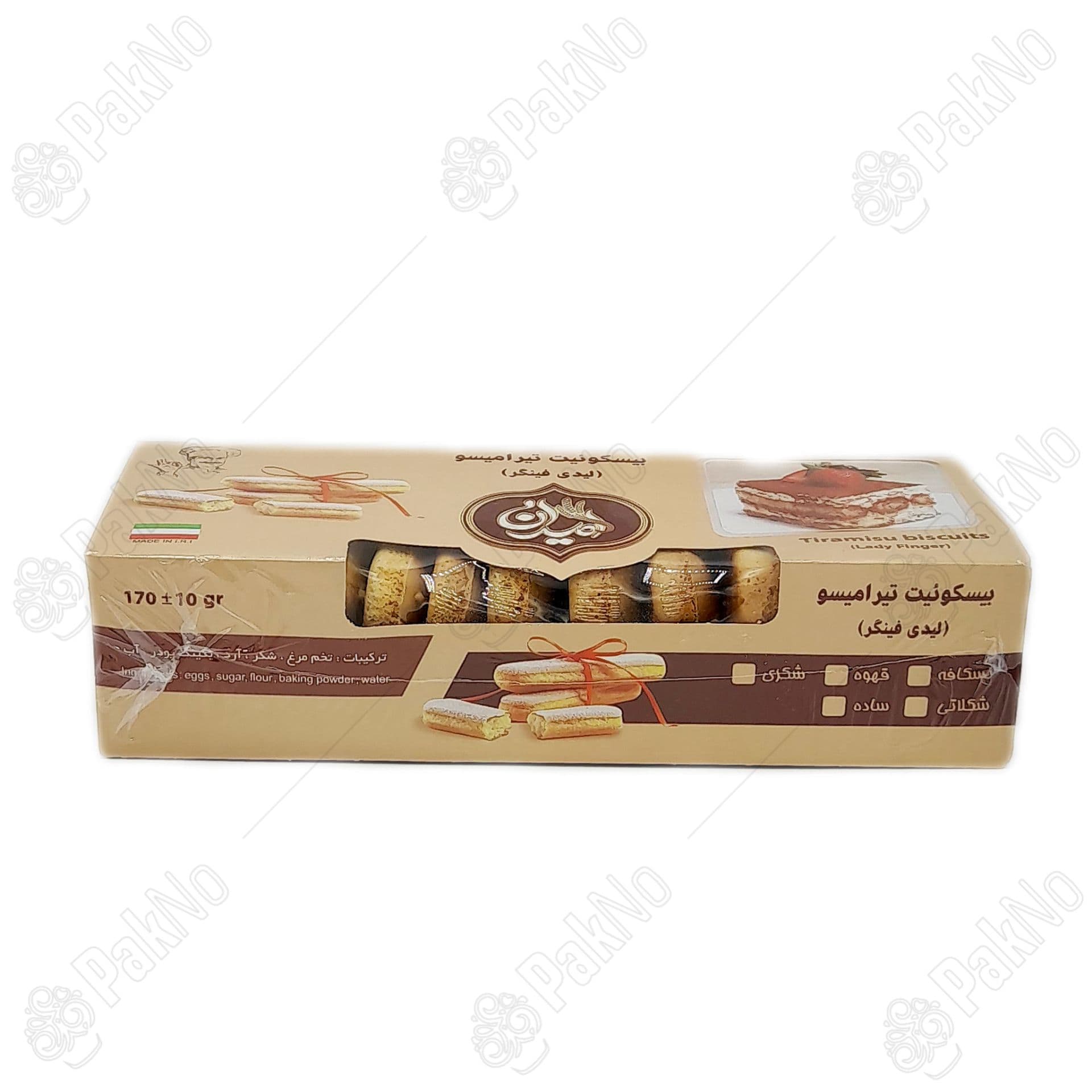 بیسکوئیت لیدی فینگر دلجو(200گرمی)