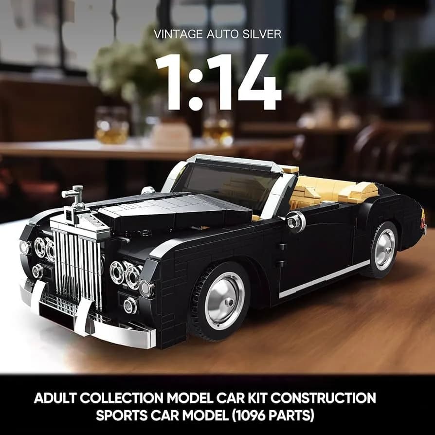 ساختنی مولد کینگ 10006 ماشین کلاسیک Rolls Royce Silver Cloud — تصویر ۴