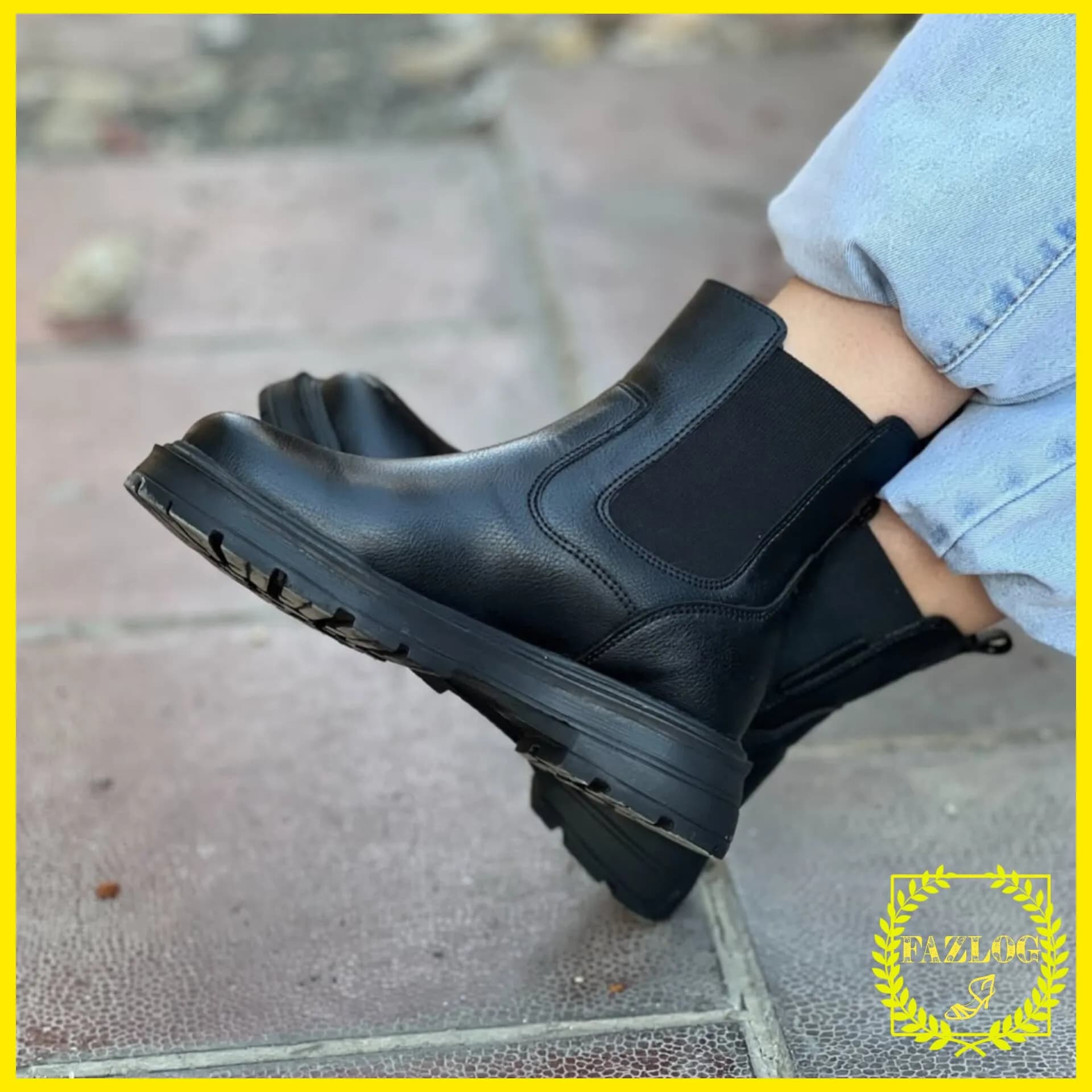 کفش نیم بوت چلسی ساق کشی سبک و راحت — تصویر ۷