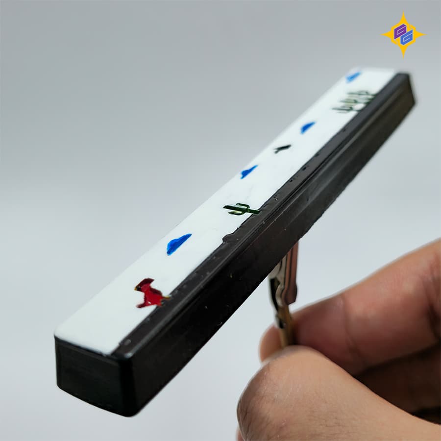 کیکپ کیبورد مکانیکال طرح دایناسور کروم Chrome dinosaur Keycap — تصویر ۳