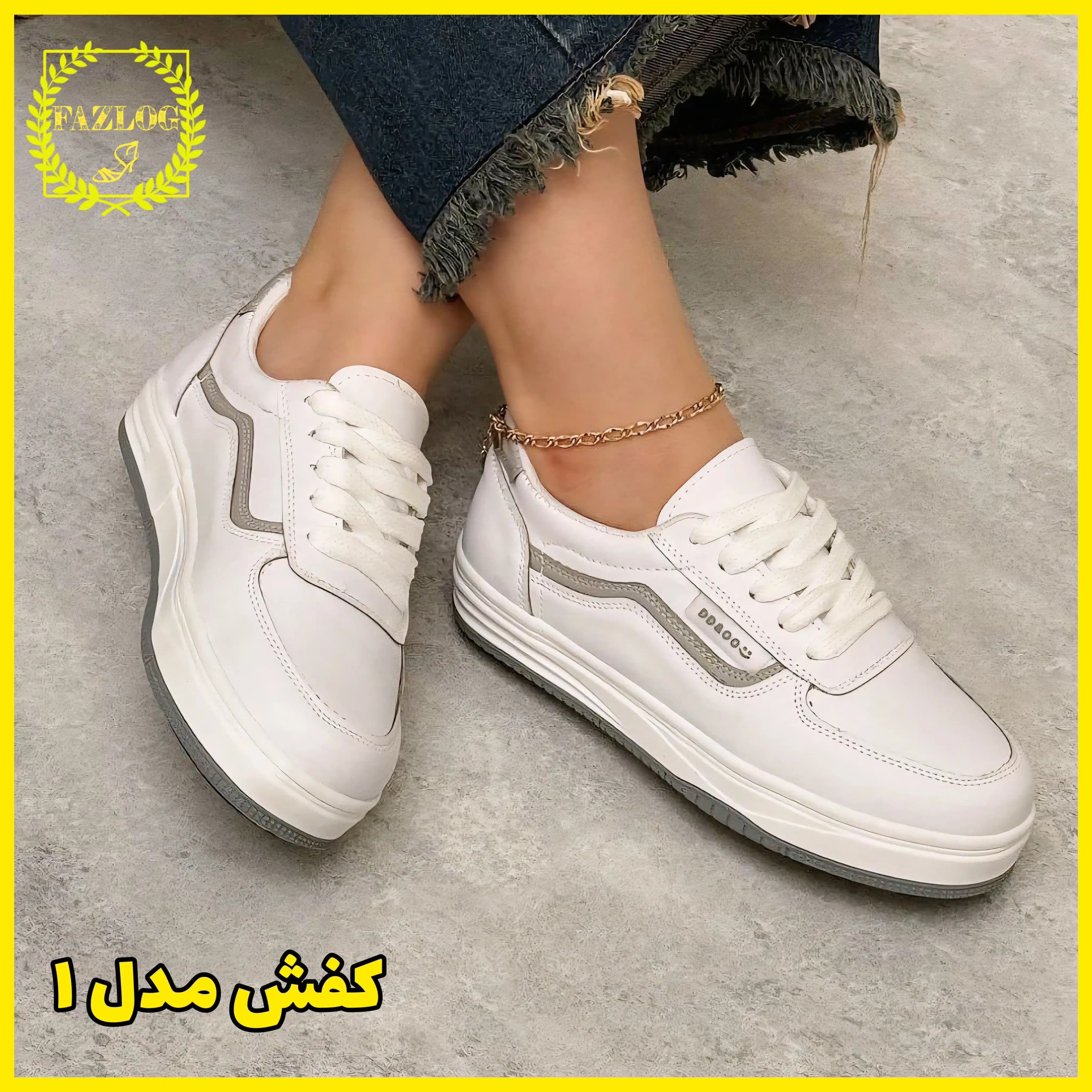 ونس اسپرت زنانه ساده و شیک بندی — تصویر ۵