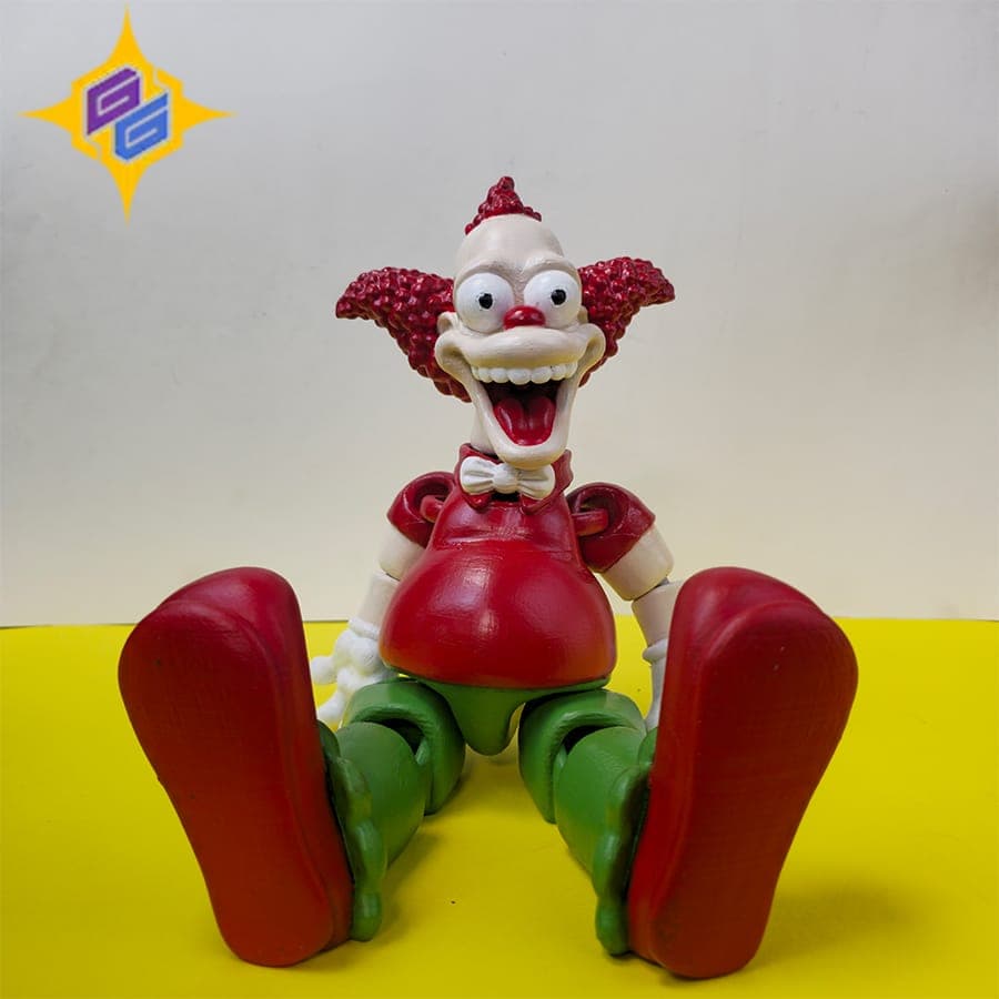 فیگور مدل دلقک کراستی سیمپسون | Krusty Simpsons Clown figure — تصویر ۲