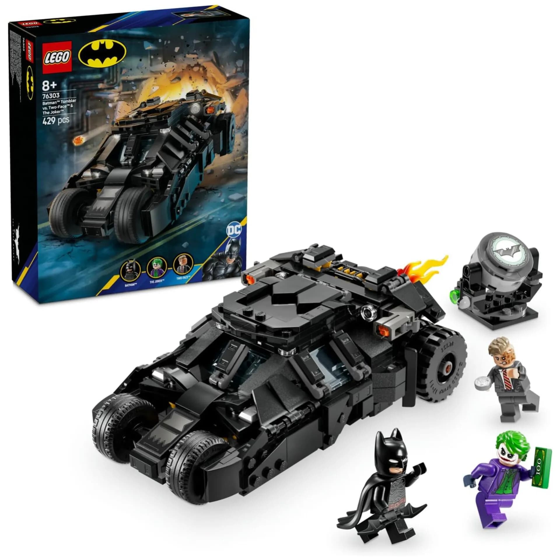 لگو بتمن مدل Batman Tumbler vs Two-Face and the Joker کد 76303 — تصویر ۹