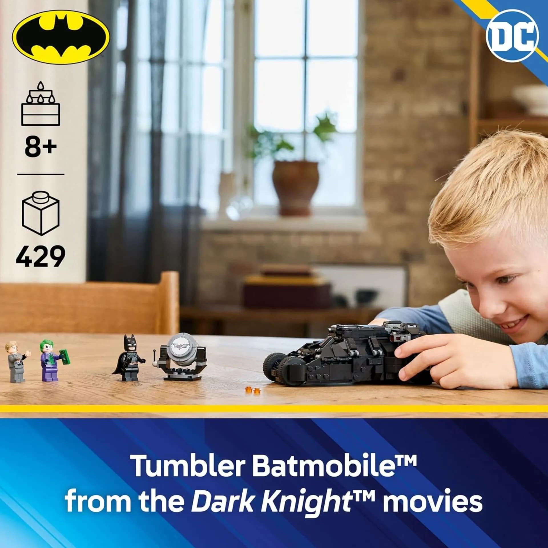 لگو بتمن مدل Batman Tumbler vs Two-Face and the Joker کد 76303 — تصویر ۱۱