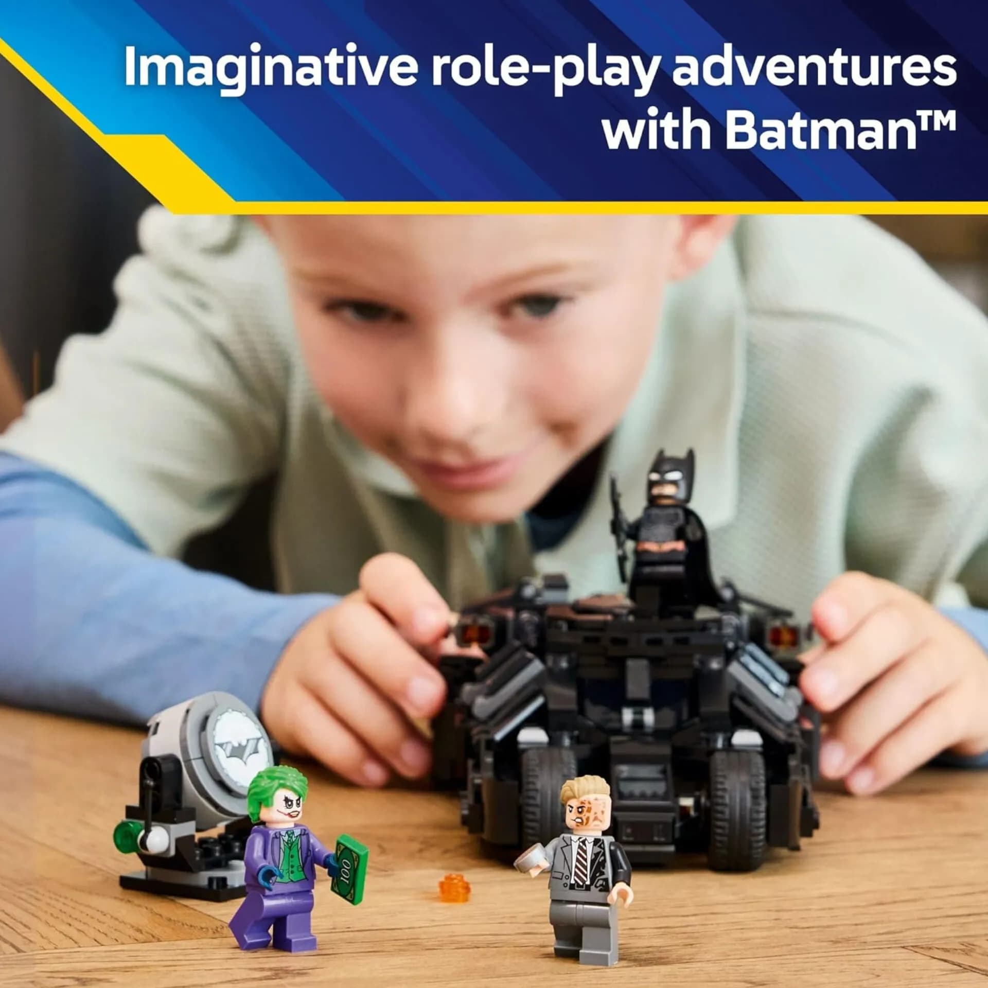 لگو بتمن مدل Batman Tumbler vs Two-Face and the Joker کد 76303 — تصویر ۱۰