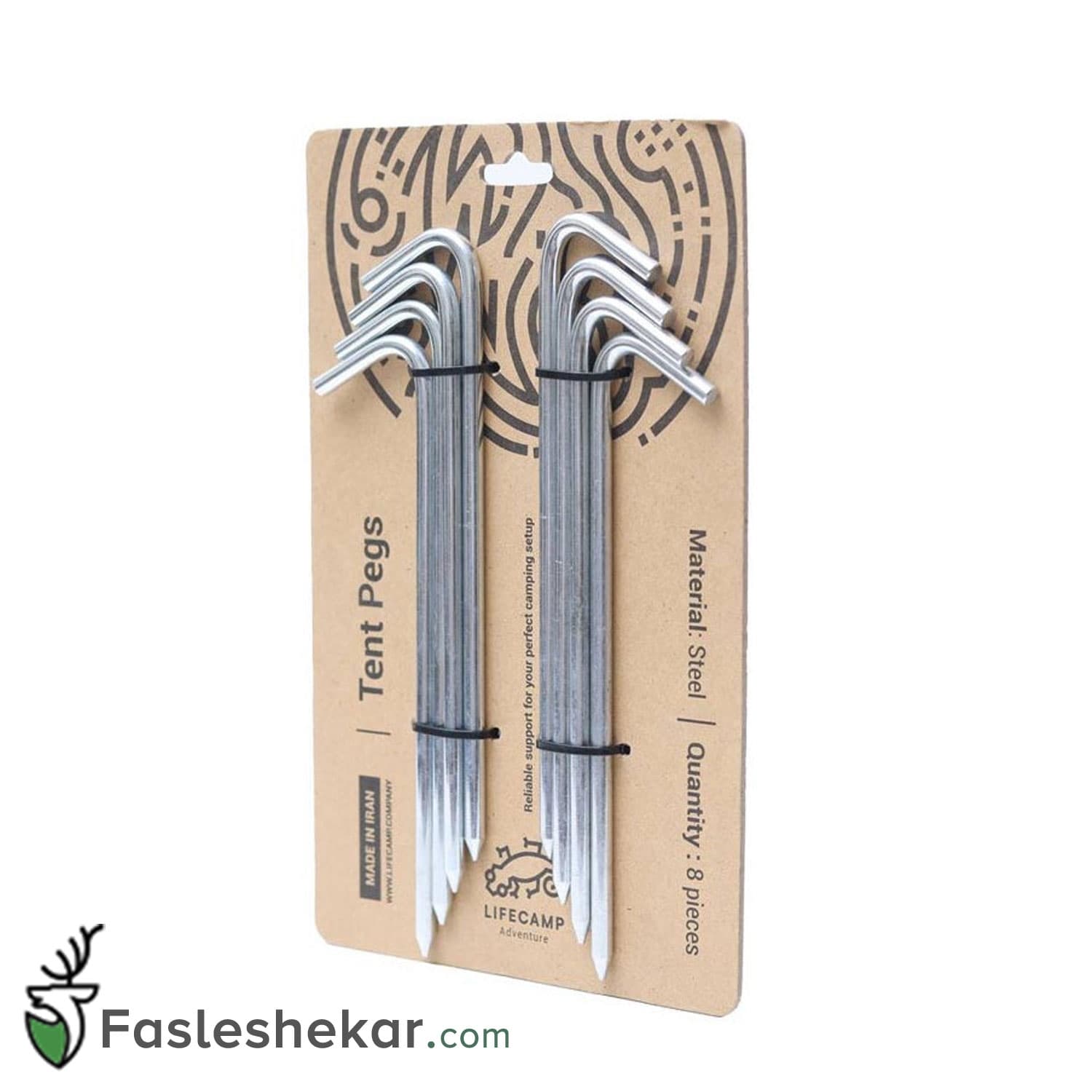 میخ چادر لایف کمپ کد 45850 — تصویر ۱۰