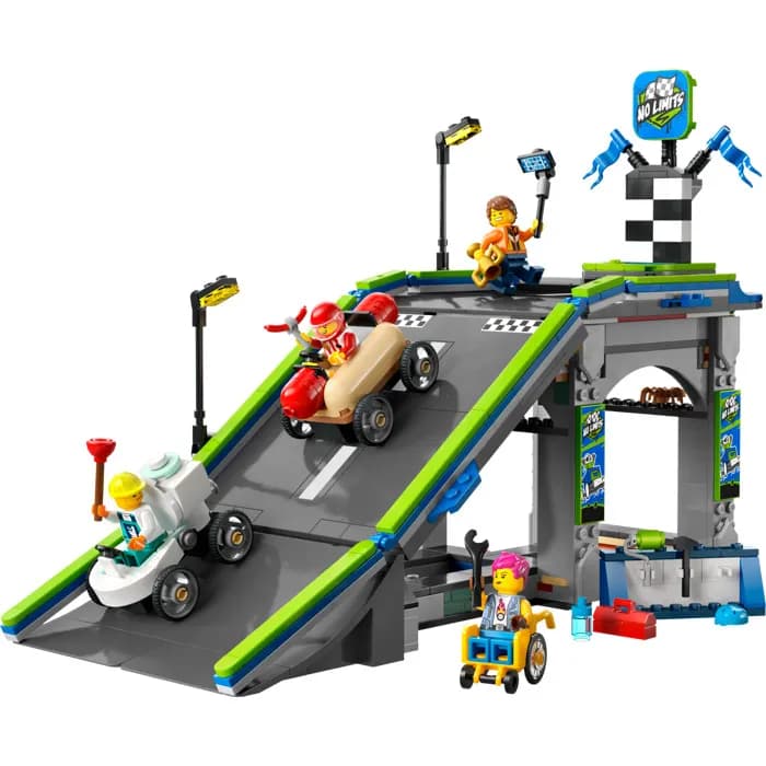 لگو سیتی مدل Race Car Ramp کد 60460 — تصویر ۲