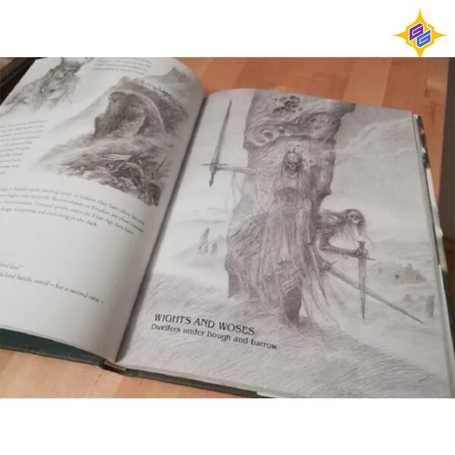 آرت بوک ارباب حلقه‌ها (موردور) A Middle-Earth Traveller: Sketches from Bag End to Mordor — تصویر ۶