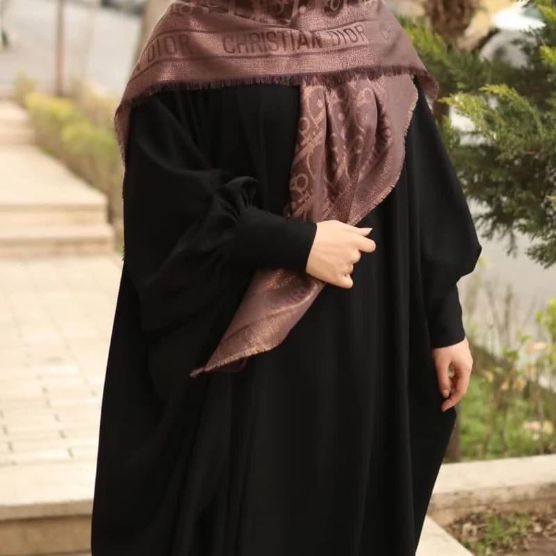 مانتو عبایی حنانه سوپر الیزا — تصویر ۲