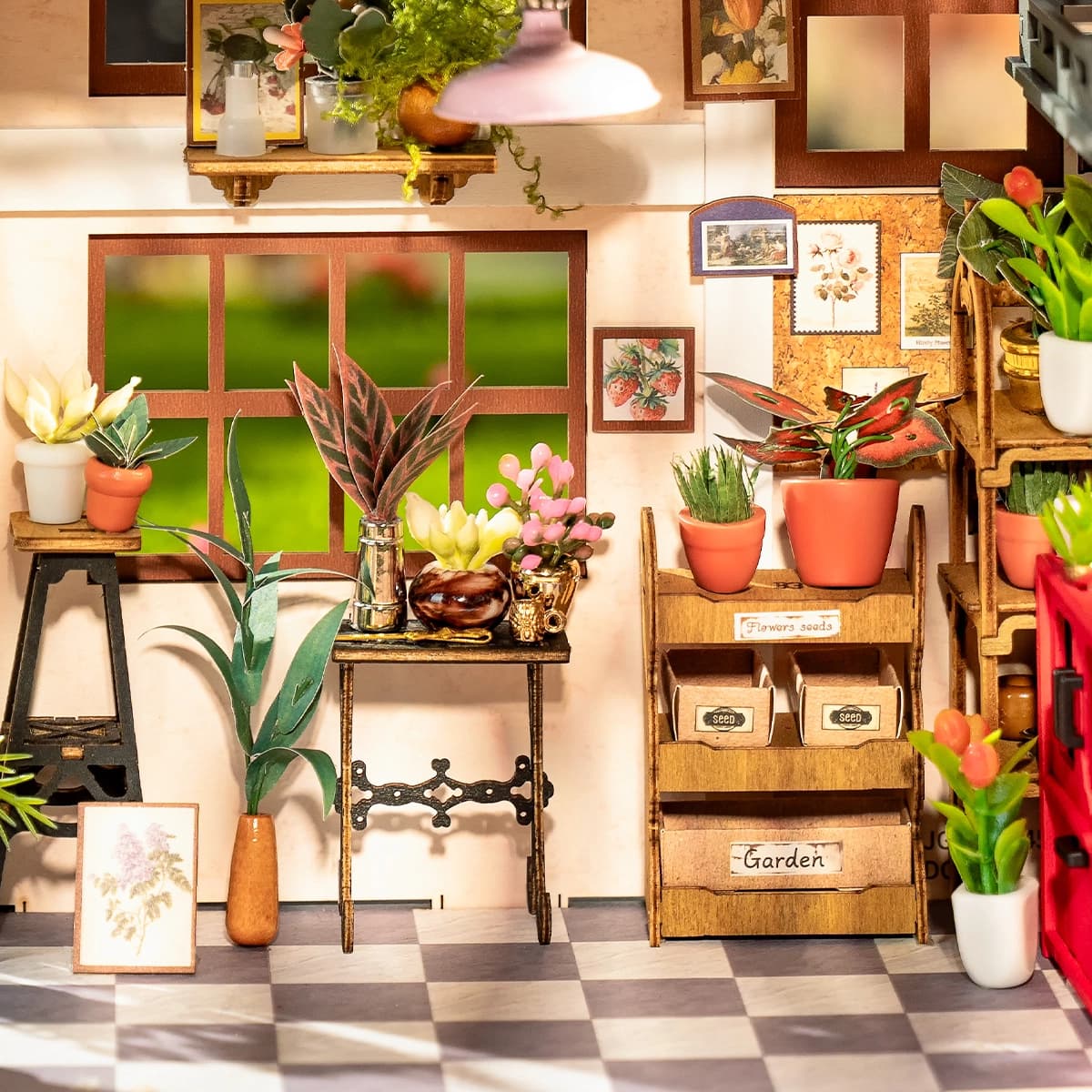 پازل 3 بعدی گل فروشی امیلی مدل Emily’s Flower Shop DG145 — تصویر ۷