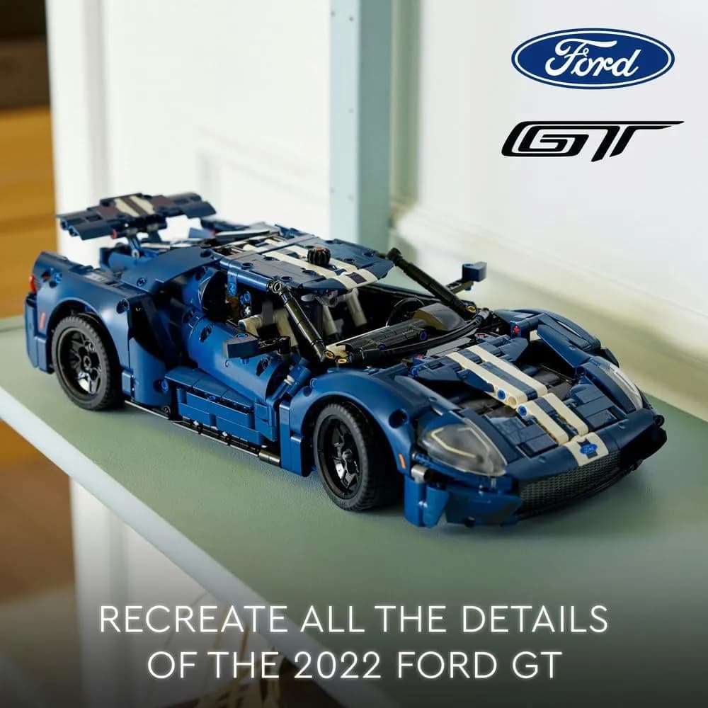 لگو تکنیک مدل فورد GT مدل 2022 کد 42154 — تصویر ۳