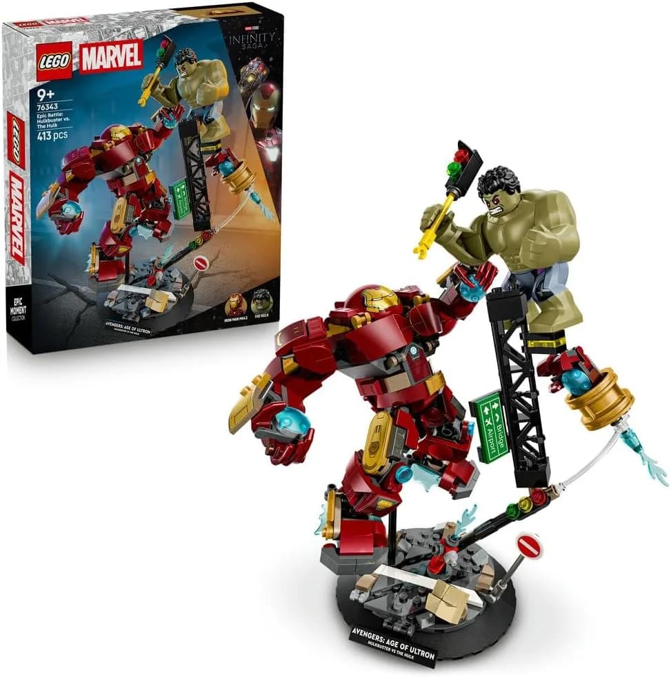 لگو مارول Epic Battle: Hulkbuster vs. The Hulk 76343