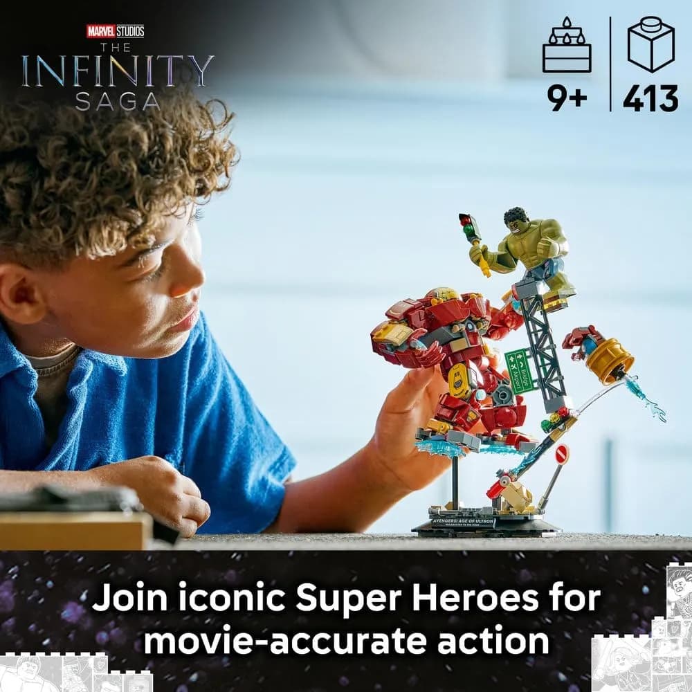 لگو مارول Epic Battle: Hulkbuster vs. The Hulk 76343 — تصویر ۲