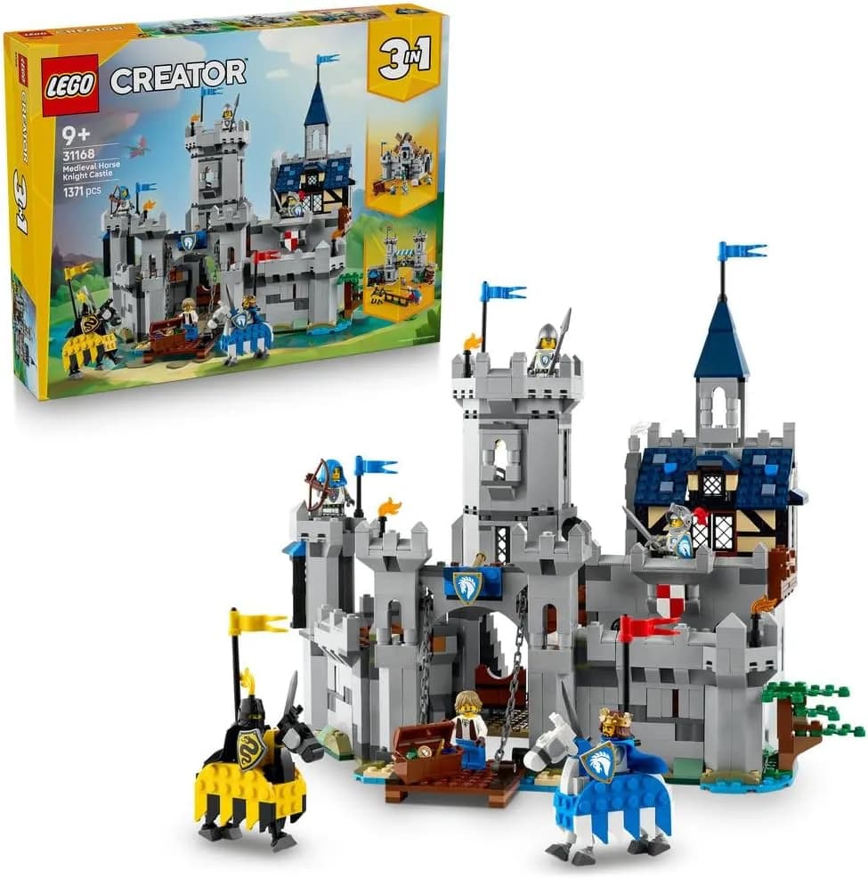 لگو کریتور Medieval Horse Knight Castle 31168