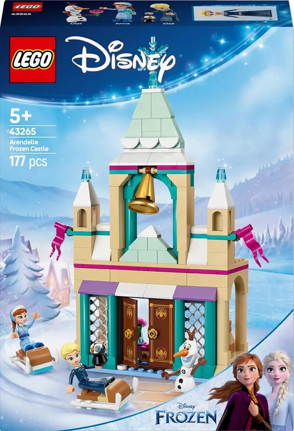 لگو دیزنی Arendelle Frozen Castle 43265 — تصویر ۸