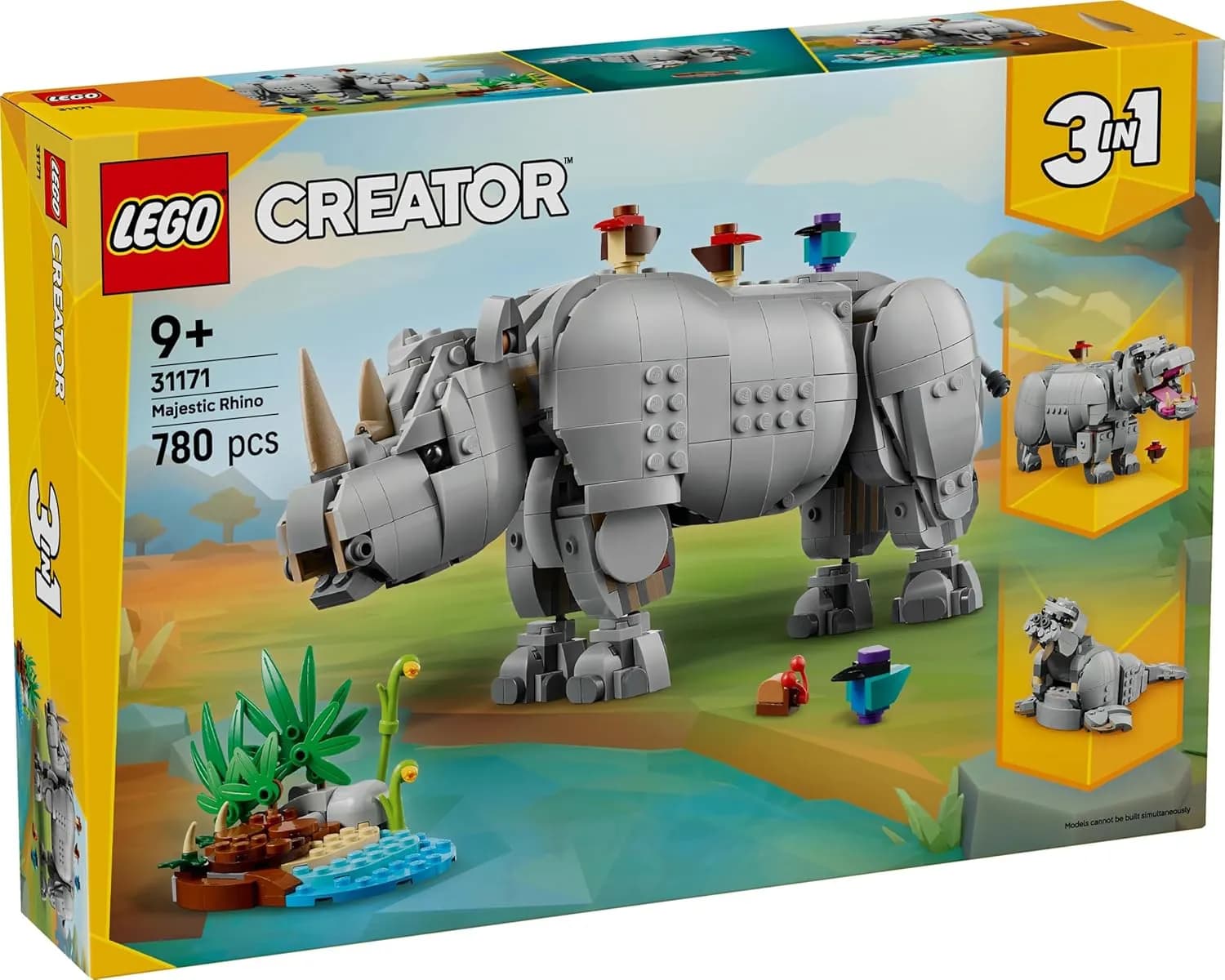 لگو کریتور Majestic Rhino 31171 — تصویر ۸