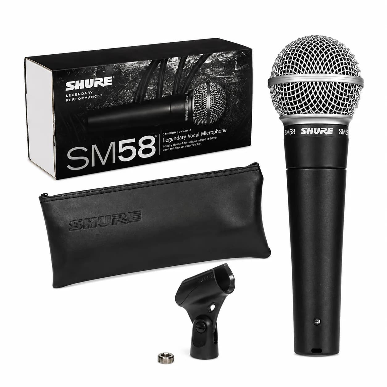 میکروفون وکال داینامیک شور SHURE SM58 — تصویر ۱۲