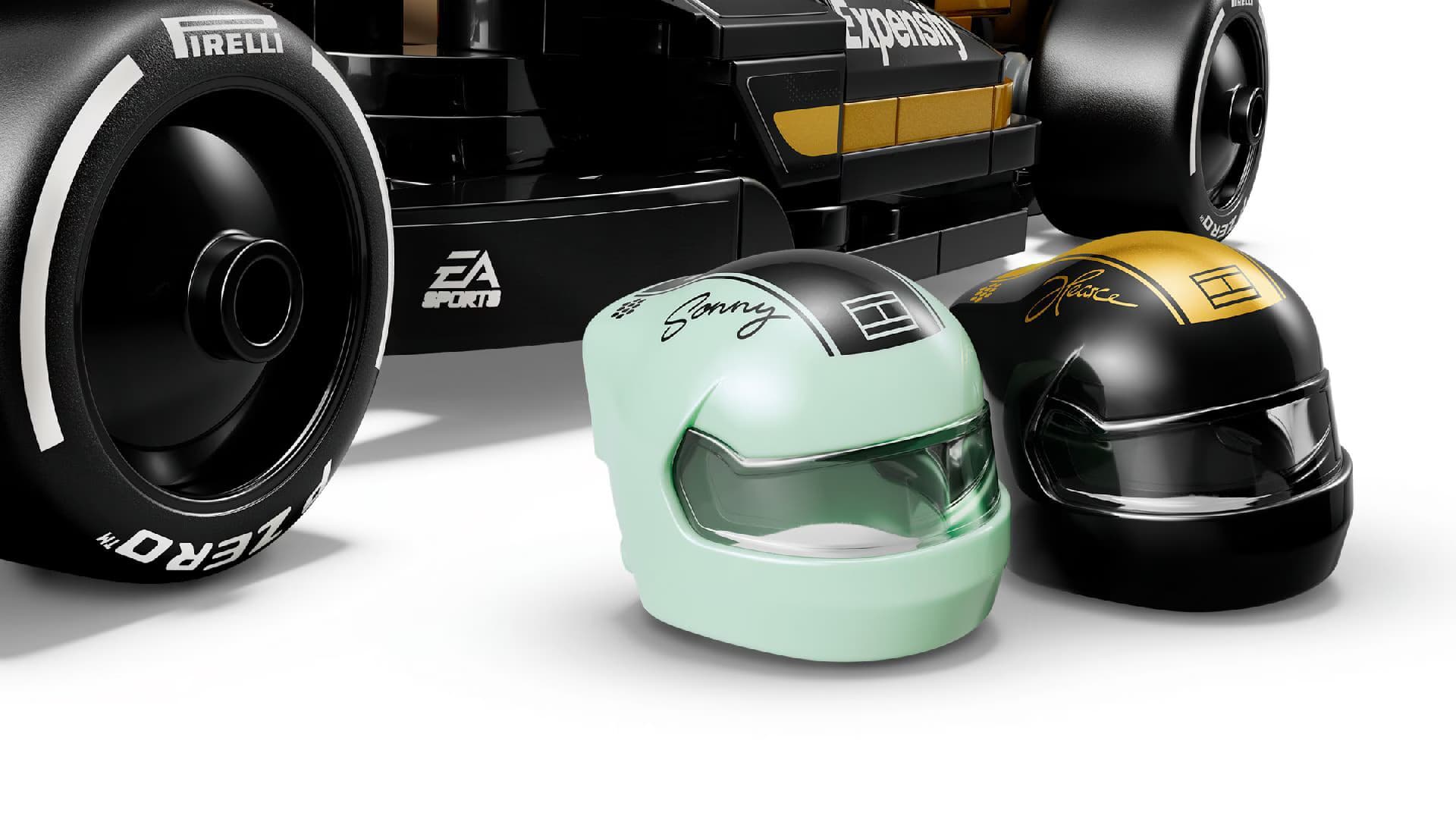 لگو اسپید APXGP Team Race Car 77252 — تصویر ۵