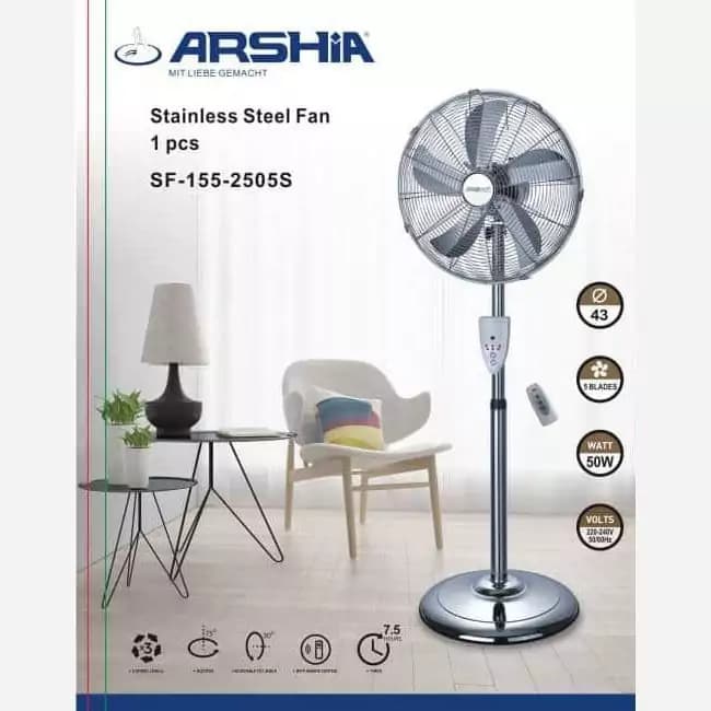 پنکه ایستاده ارشیا مدل SF-155-2505S