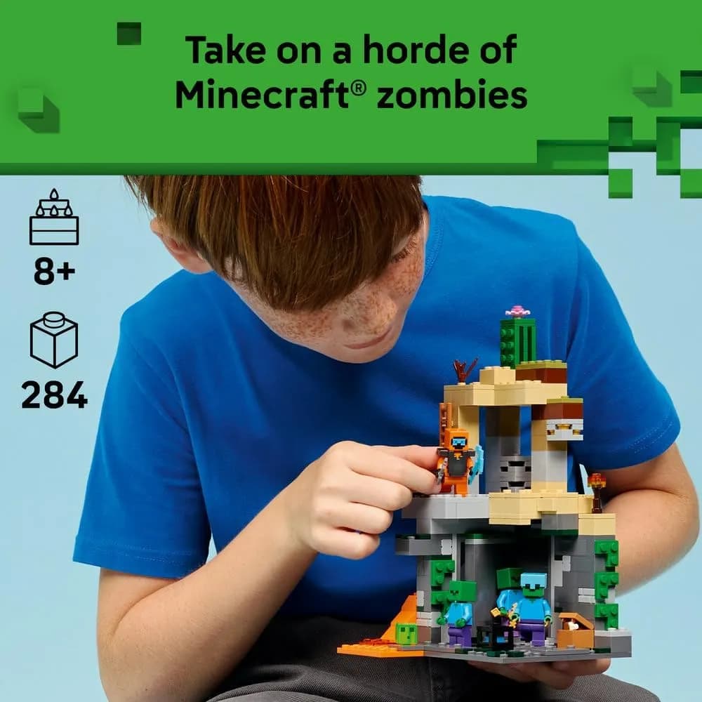 لگو ماینکرفت Zombie Dungeon 21587 — تصویر ۲