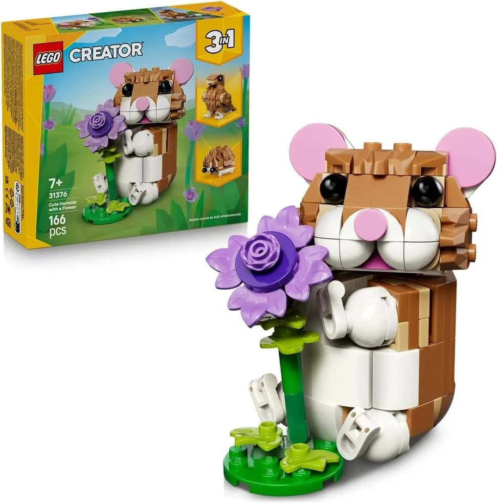 لگو کریتور Cute Hamster with a Flower 31376