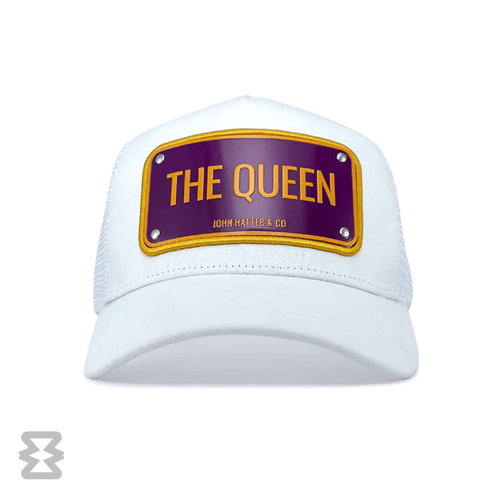 کلاه جان هتر مدل THE QUEEN WHITE — تصویر ۸